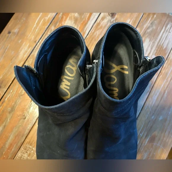 Sam Edelman Suede Zip Booties - Picture 6 of 6